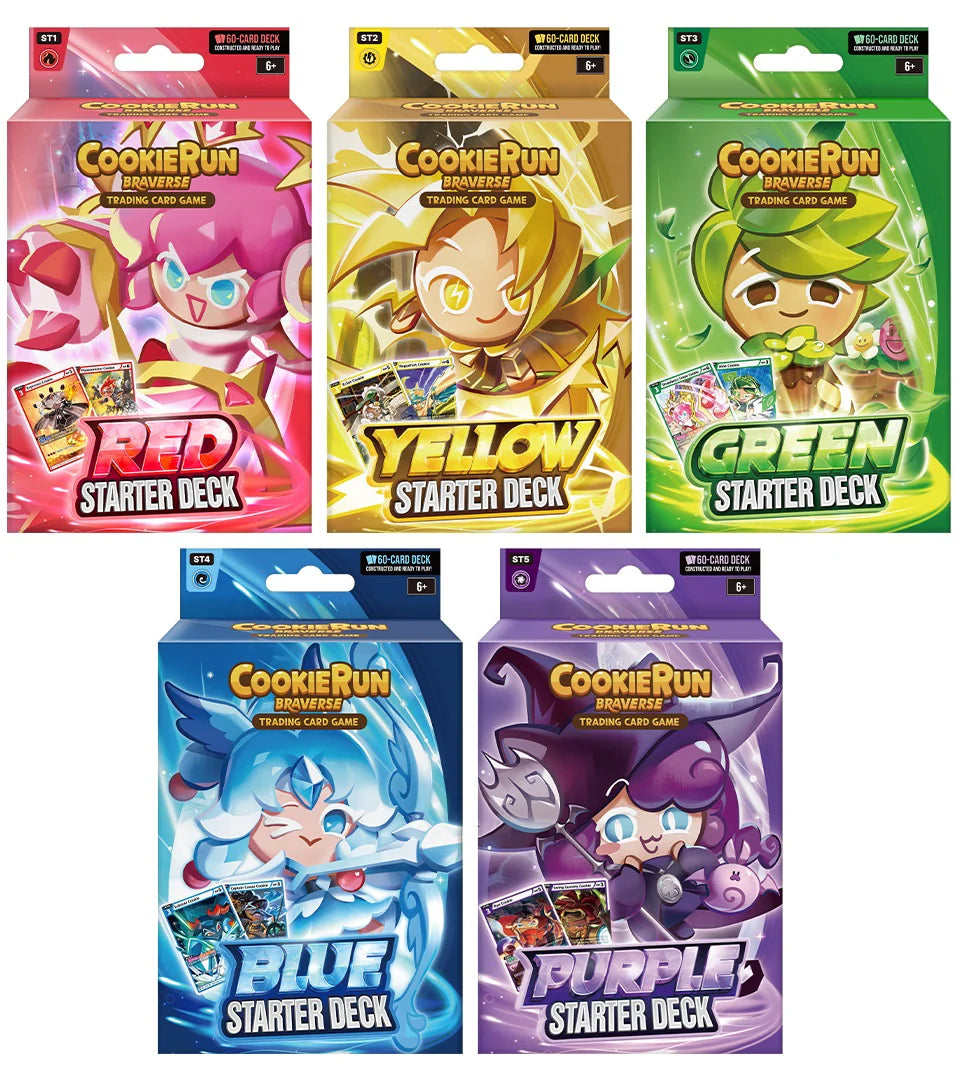 CookieRun Braverse Trading Card Game Starter Deck