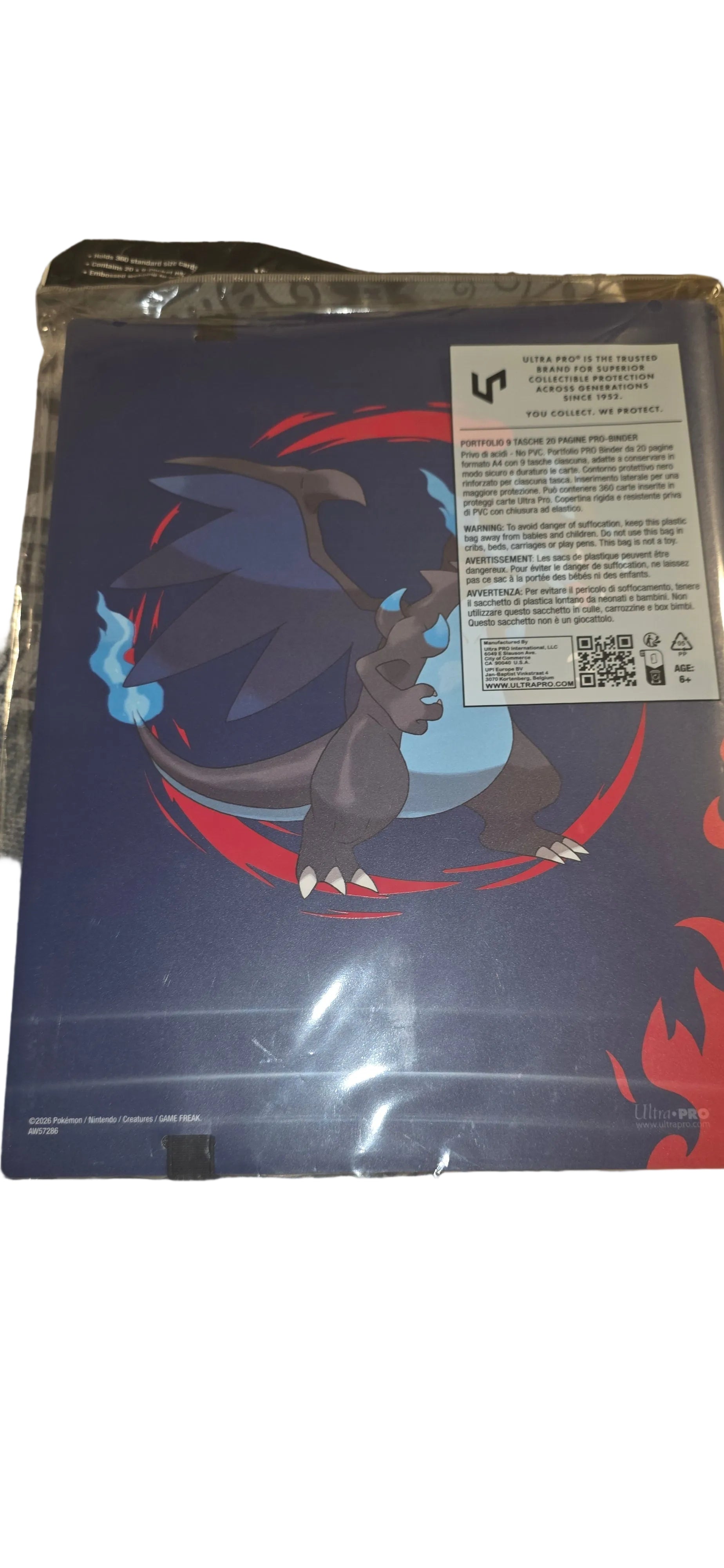 Ultra Pro 9 Pocket Mega Charizard Binder